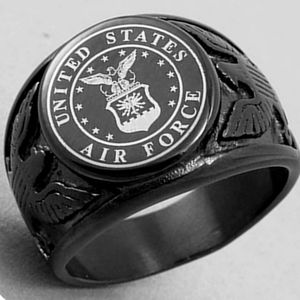 New Air force ring size 9-13